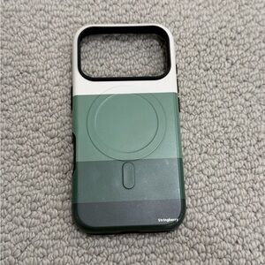 Green and Black Camera Case